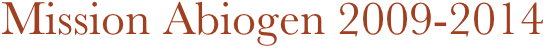 Mission Abiogen 2009-2014